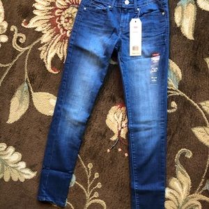 Brand new Levi’s blue jeans.